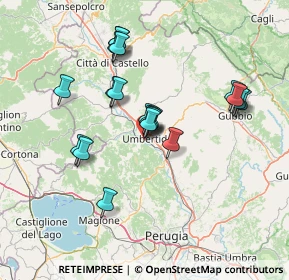 Mappa Via Luca Signorelli, 06019 Umbertide PG, Italia (12.9685)