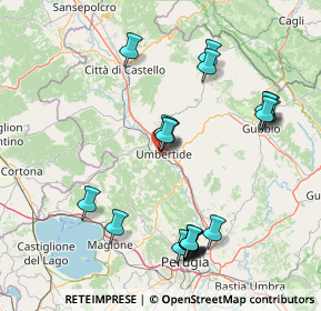 Mappa Via Luca Signorelli, 06019 Umbertide PG, Italia (17.681)