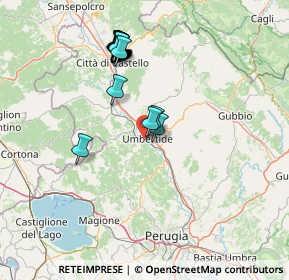 Mappa Via Luca Signorelli, 06019 Umbertide PG, Italia (15.333)