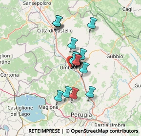 Mappa Via Luca Signorelli, 06019 Umbertide PG, Italia (8.4525)