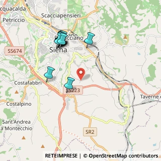 Mappa Via delle Luglie, 53100 Siena SI, Italia (2.03917)