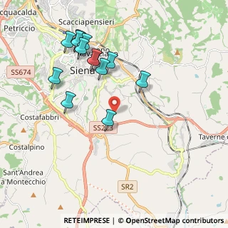 Mappa Via delle Luglie, 53100 Siena SI, Italia (2.09)