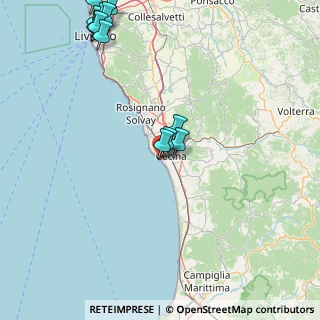 Mappa LOC PORTO DI, 57023 Cecina LI, Italia (21.40917)