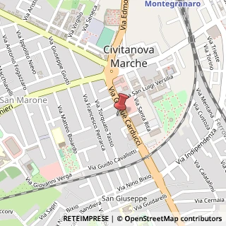 Mappa Via Alessandro Tassoni, 4, 62012 Civitanova Marche, Macerata (Marche)