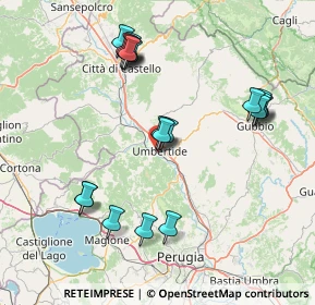 Mappa Via Cesare Battisti, 06019 Umbertide PG, Italia (16.6835)