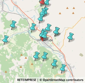 Mappa Via Cesare Battisti, 06019 Umbertide PG, Italia (4.0745)