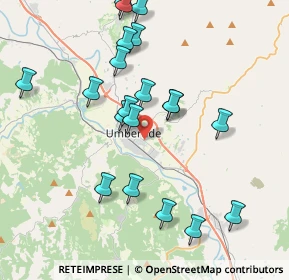 Mappa Via Rodolfo Morandi, 06019 Umbertide PG, Italia (4.1915)