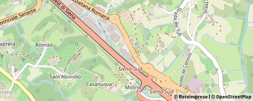 Mappa Siena