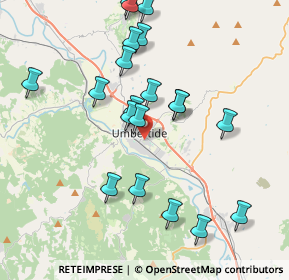 Mappa Via Martin Luther King, 06019 Umbertide PG, Italia (4.1495)