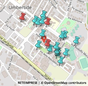 Mappa Via Martin Luther King, 06019 Umbertide PG, Italia (0.2105)