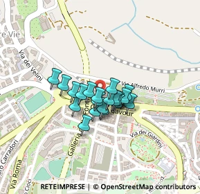 Mappa Corso Camillo Benso Conte di Cavour, 62100 Macerata MC, Italia (0.1275)