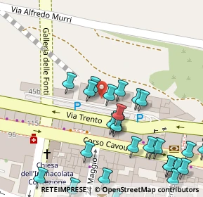 Mappa Corso Camillo Benso Conte di Cavour, 62100 Macerata MC, Italia (0.05714)