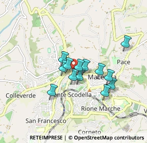 Mappa Corso Camillo Benso Conte di Cavour, 62100 Macerata MC, Italia (0.65615)