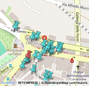 Mappa Piazza della Vittoria, 62100 Macerata MC, Italia (0.05385)