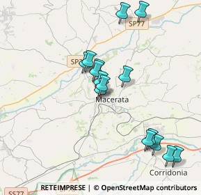 Mappa Piazza della Vittoria, 62100 Macerata MC, Italia (3.736)