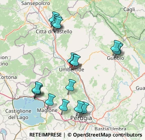 Mappa Centro fratta, 06019 Umbertide PG, Italia (16.822)