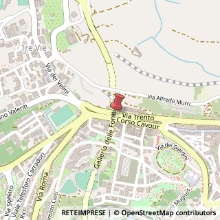 Mappa Corso Camillo Benso Conte di Cavour, 103, 62100 Macerata, Macerata (Marche)
