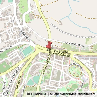 Mappa Corso Camillo Benso Conte di Cavour, 121, 62100 Macerata, Macerata (Marche)