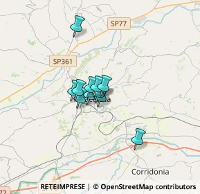 Mappa Borgo S. Giuliano, 62100 Macerata MC, Italia (1.92364)