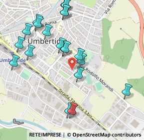 Mappa Via Salvador Allende, 06019 Umbertide PG, Italia (0.5735)