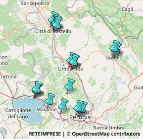 Mappa Via Salvador Allende, 06019 Umbertide PG, Italia (16.8025)