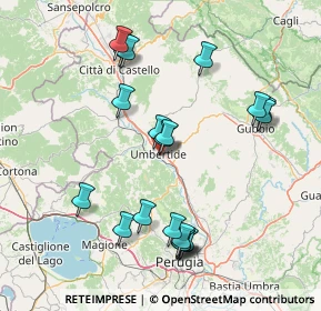 Mappa Via Salvador Allende, 06019 Umbertide PG, Italia (16.61)