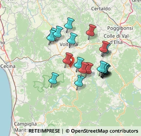 Mappa Via Libera, 56045 Pomarance PI, Italia (12.282)