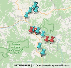 Mappa Via Libera, 56045 Pomarance PI, Italia (7.334)