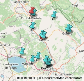 Mappa Piazza Sanzio, 06012 Città di Castello PG, Italia (16.613)