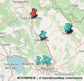 Mappa Piazza Sanzio, 06012 Città di Castello PG, Italia (16.647)