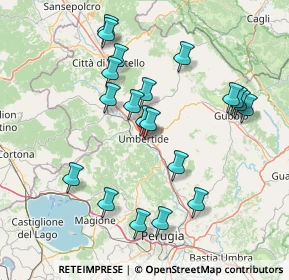 Mappa Piazza Sanzio, 06012 Città di Castello PG, Italia (15.7425)