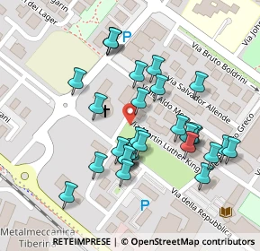 Mappa Piazza Sanzio, 06012 Città di Castello PG, Italia (0.11333)