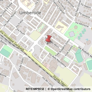 Mappa Via Raffaello Lambruschini, 8, 06012 Città di Castello, Perugia (Umbria)