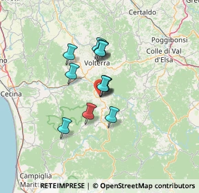 Mappa 56045 Pomarance PI, Italia (9.325)