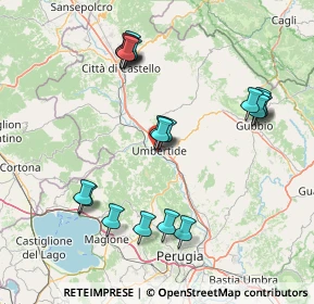 Mappa Via Emilia, 06019 Umbertide PG, Italia (16.708)