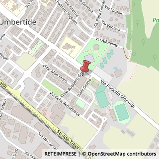 Mappa Via Rodolfo Morandi, 11, 06019 Umbertide, Perugia (Umbria)
