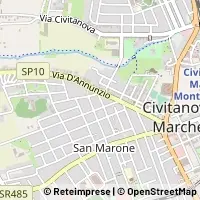 Karte Civitanova Marche