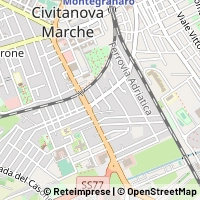 Hartă Civitanova Marche