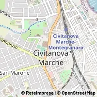Térkép Civitanova Marche