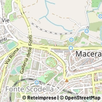 Kartta Macerata