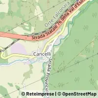 Mapa Fabriano