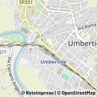 Mapa Umbertide