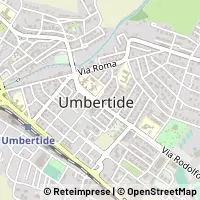 Hartă Umbertide