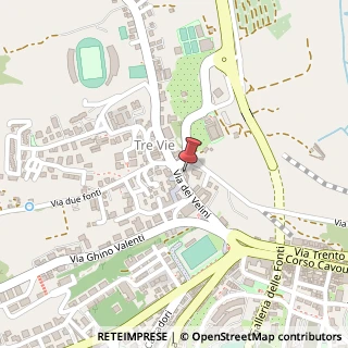 Mappa Via dei Velini, 41, 62100 Macerata, Macerata (Marche)