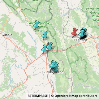 Mappa Località Coll' Alto, 06022 Fossato di Vico PG, Italia (9.418)