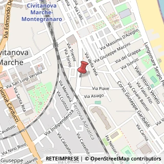 Mappa Corso Vittorio Emanuele, 104, 62012 Civitanova Marche, Macerata (Marche)