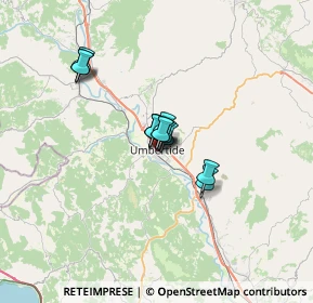 Mappa Via delle Fosse Ardeatine, 06019 Umbertide PG, Italia (3.76231)