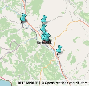 Mappa Via delle Fosse Ardeatine, 06019 Umbertide PG, Italia (3.78091)
