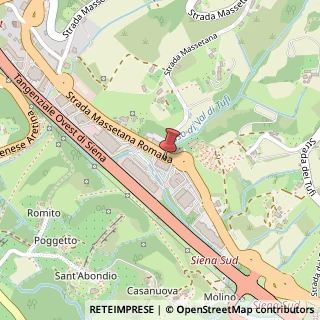 Mappa Strada Massetana Romana, 52/A, 53100 Siena, Siena (Toscana)
