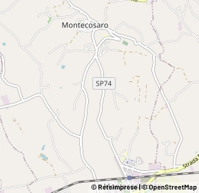Mappa Contrada Cavallino, 62012 Montecosaro MC, Italia (1.06923)
